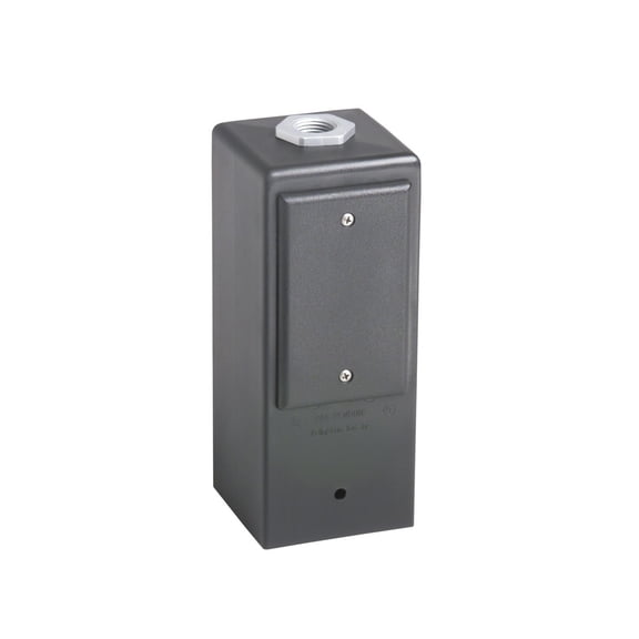 arlington industries gpd9b gard-n-post outdoor deck-mount light post for outlets/lamps, 9-inch, black