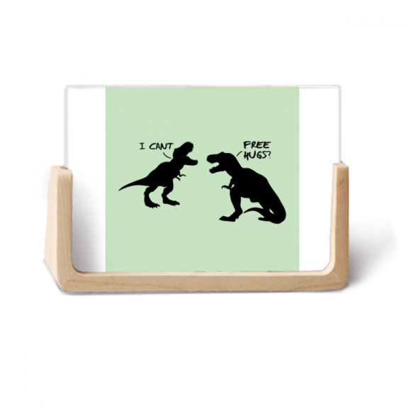 arm dinosaur short art deco fashion photo wooden photo frame tabletop display
