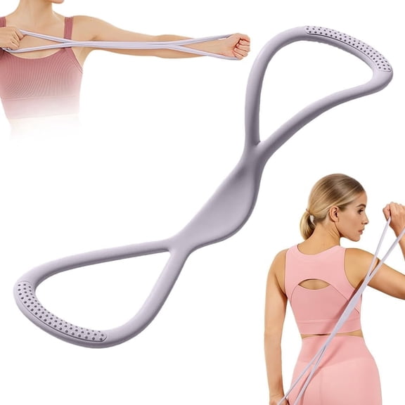 arm resistance bands for women, 8 Shaped Resistance Rubber Band,for Working Out, Arm, Back, Fullbody Yoga Pulling Rope, Elastic Stretch Bands