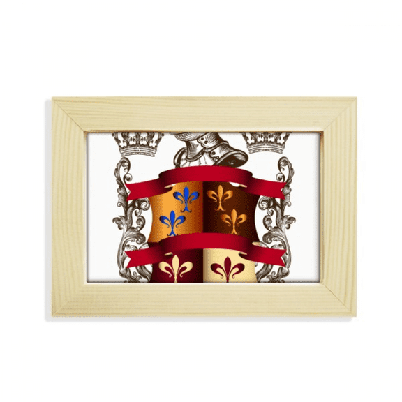 armor emblem medieval knights of eu desktop decorate photo frame picture art painting 5x7 inch