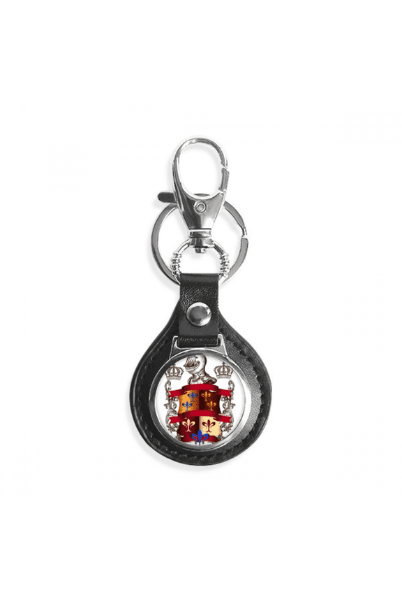 armor emblem medieval knights of eu key link chain keyholder finder hook metal
