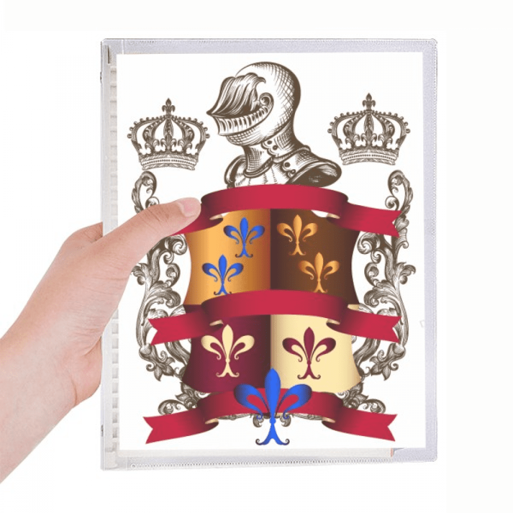 armor emblem medieval knights of eu notebook loose diary refillable journal statiry