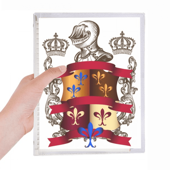 armor emblem medieval knights of eu notebook loose diary refillable journal statiry