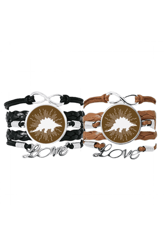 armor speed figure bracelet hand strap leather wristband double set