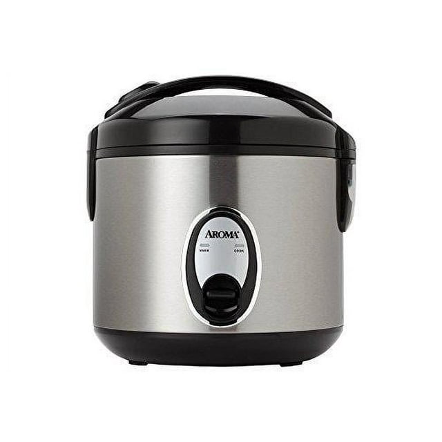 aroma 8 cup rice cooker stainless steel arc904sb 52059149