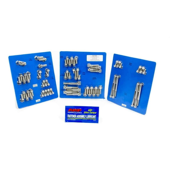 arp 534-9502 12-point stainless steel complete engine fastener kit for small block chevy