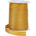 thumbnail image 1 of arricraft 65.62 Yards Double Fold Bias Tape Golden Polyester Ribbons Clothing Repair Ribbon for Sewing Seaming Binding Hemming Piping Quilting 60m 1 Roll, 1 of 6