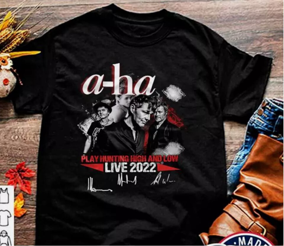 art,, A-ha Band t shirt, new color,, HOT HOT, all size - Walmart.com