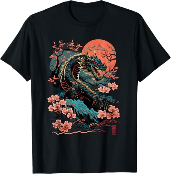 art Japan Tattoo TShirt