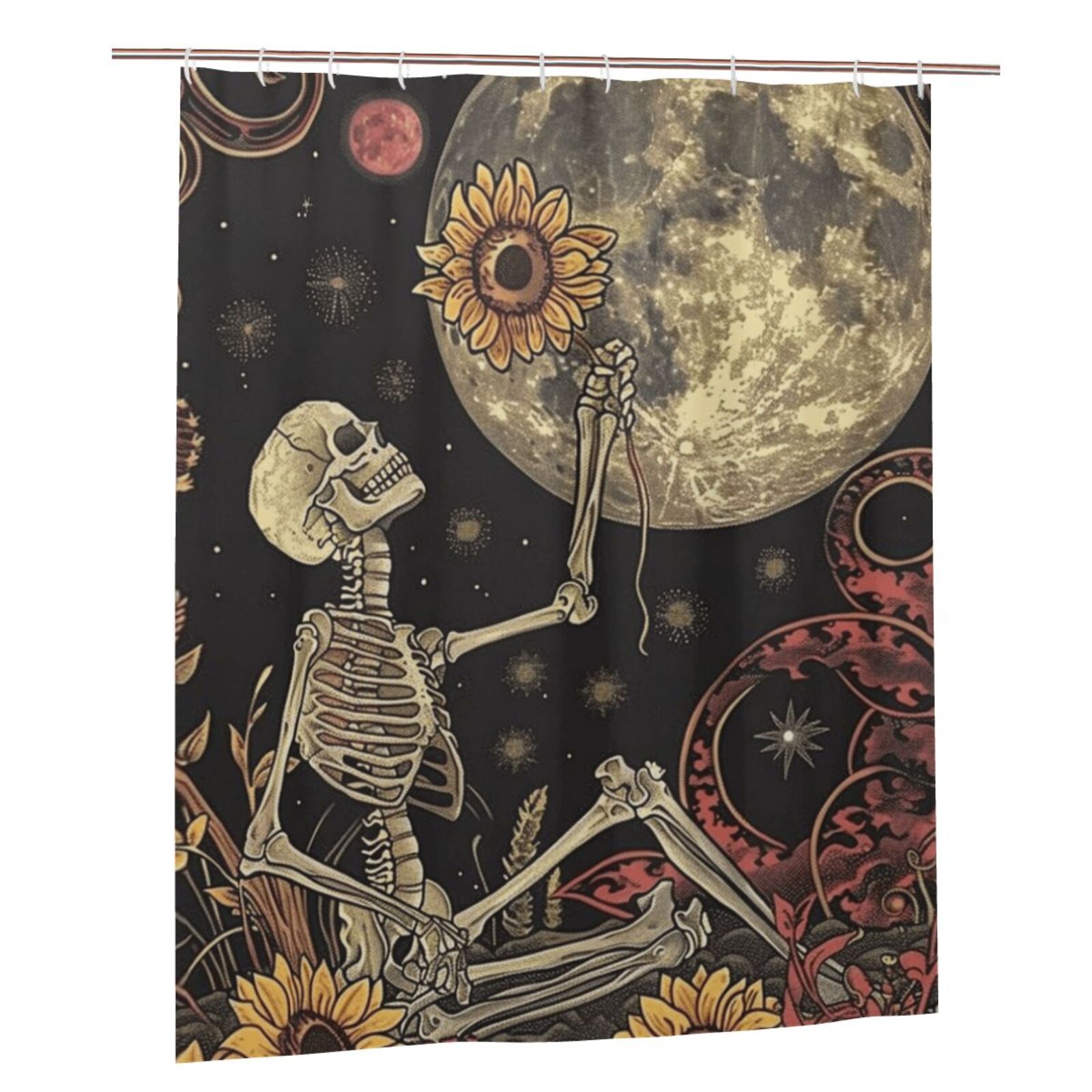 art closeup Shower Curtain Waterproof Fabric Shower Curtains for