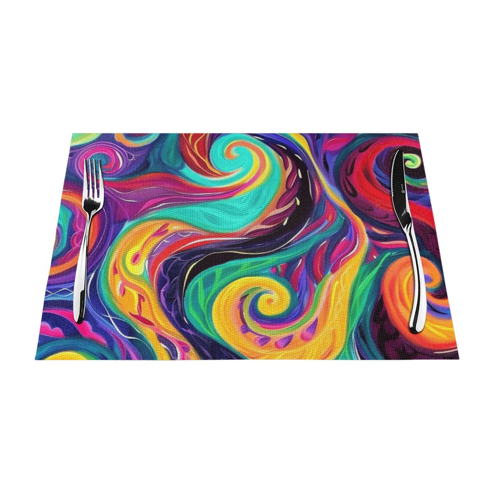 art painting Dining mat, washable, heatresistant, indoor/outdoor