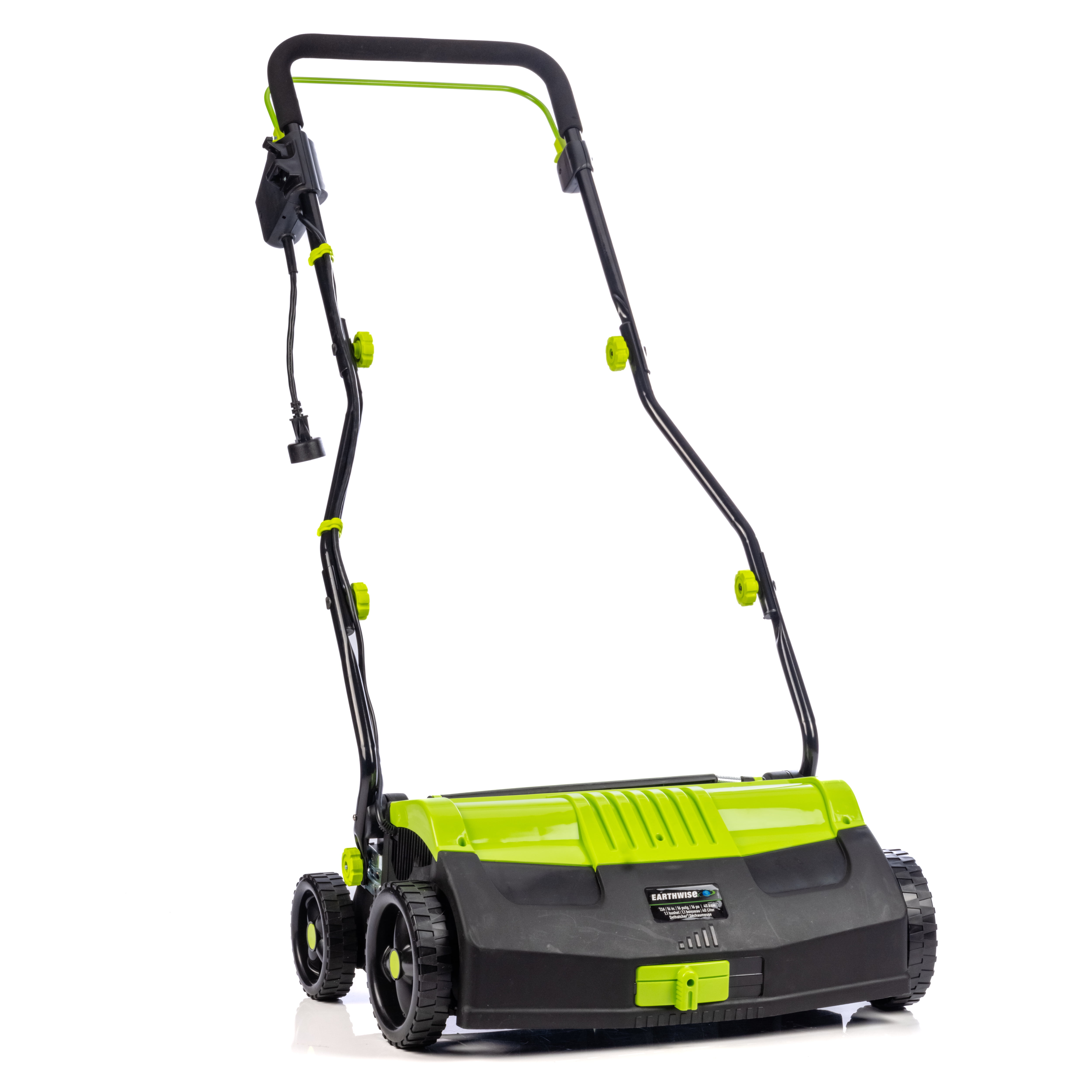 Earthwise 16-Inch Green and Black Corded Electric Dethatcher