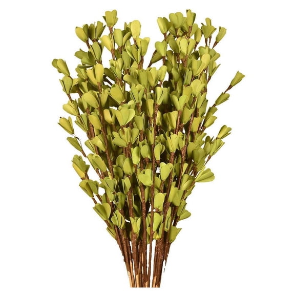 Simonart And Printing 24 Inch Artificial Green Bouquet, 10 Count