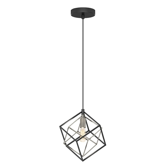 Artika Imperium 9-Light Mid-Century Chandelier, Brushed Nickel