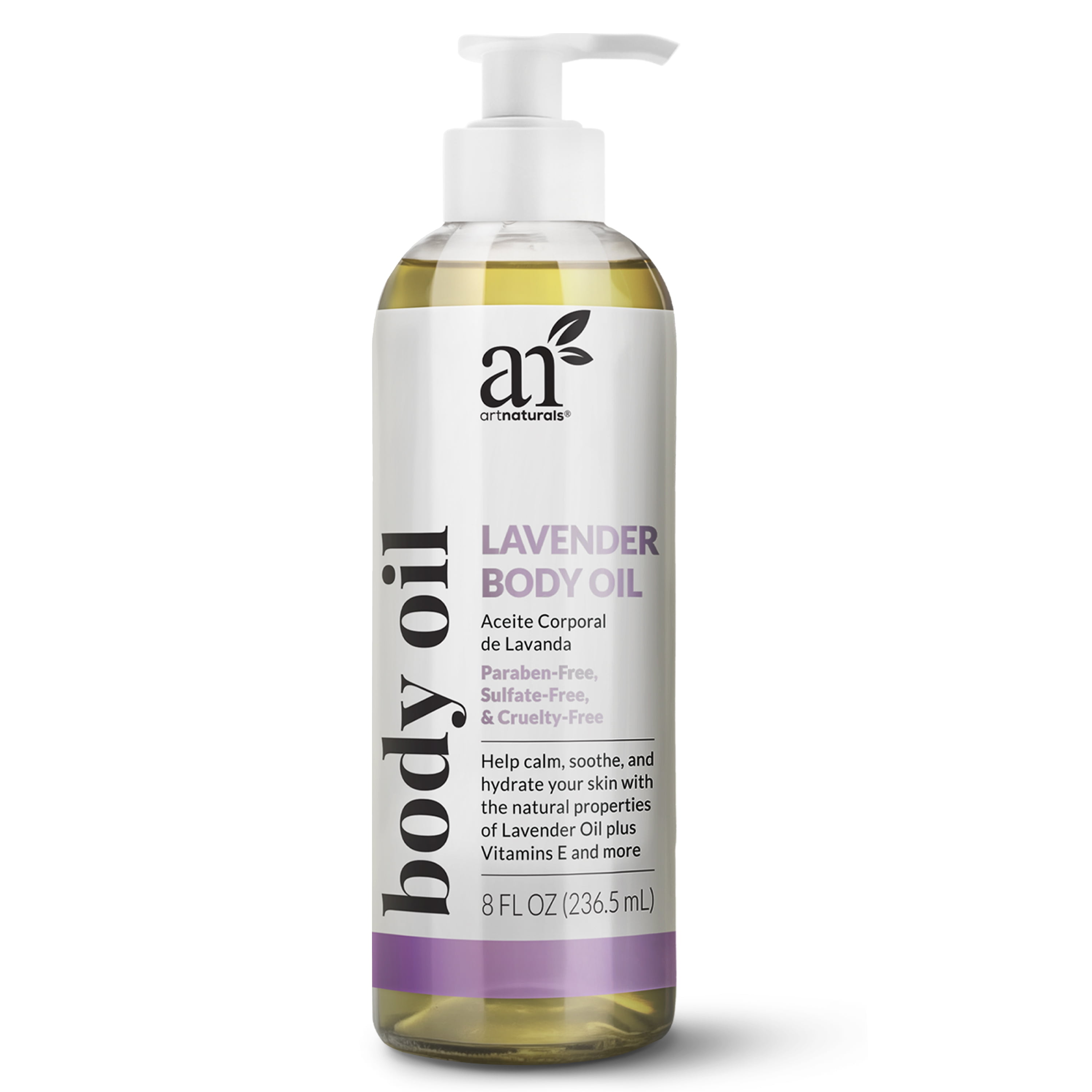 artnaturals Body Oil, Lavender , 8 fl oz (236.5 ml)