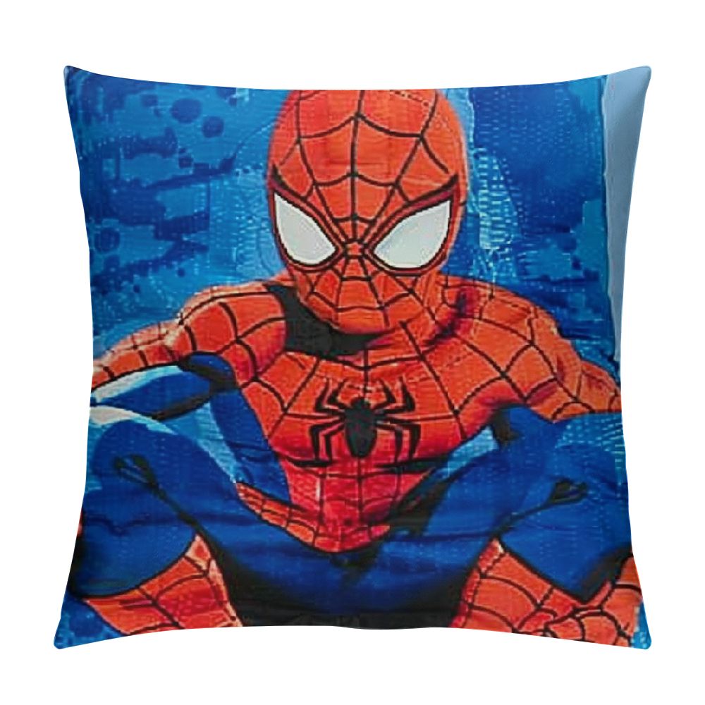 arvel Spiderman Pillow Measures s (Official Product)
