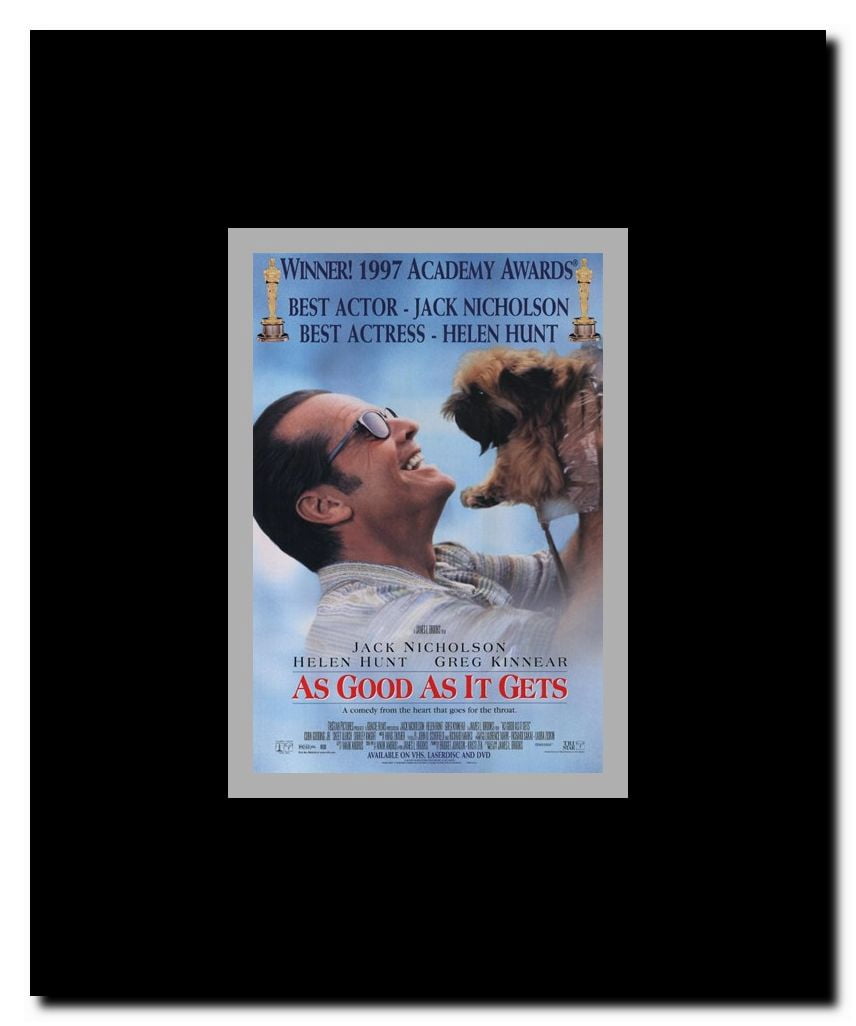 as Good as it Gets Framed Movie Poster