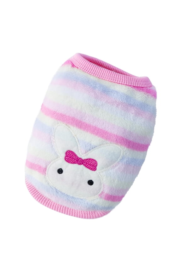 as shown L Size Flannel Dog Vest For Small Dogs Teacup Chihuahua Winter Coat For Puppies