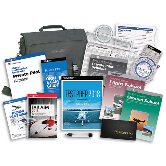 asa private pilot flight school kit - part 141