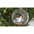 thumbnail image 1 of asdf Disney Little Mermaid Scuttle Seagull Custom PVC Figure in Globe 4" Holiday Christmas Tree Ornament 2pcs Detachable, 1 of 3