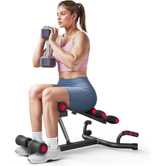 asdfgh Deep Squat Machine for Women, Adjustable Glutes Trainer Machine, Core & Leg Exercise, Push Up Board Workout Equipment at Home