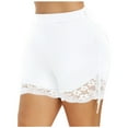 thumbnail image 1 of asdoklhq 2025 Summer Fall Shorts for Women Clearance $5, Womens Plus size Women Plus Size Basic Slip Bike Shorts Workout Leggings Yoga Shorts Pants, 1 of 9