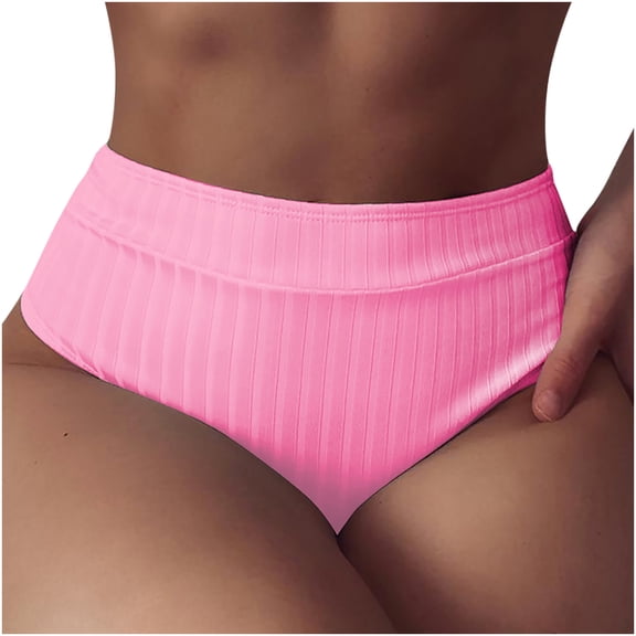 asdoklhq Bikini Bottoms for Women,Solid Color Patchwork Panties Underwear Knickers Menstrual Underwear