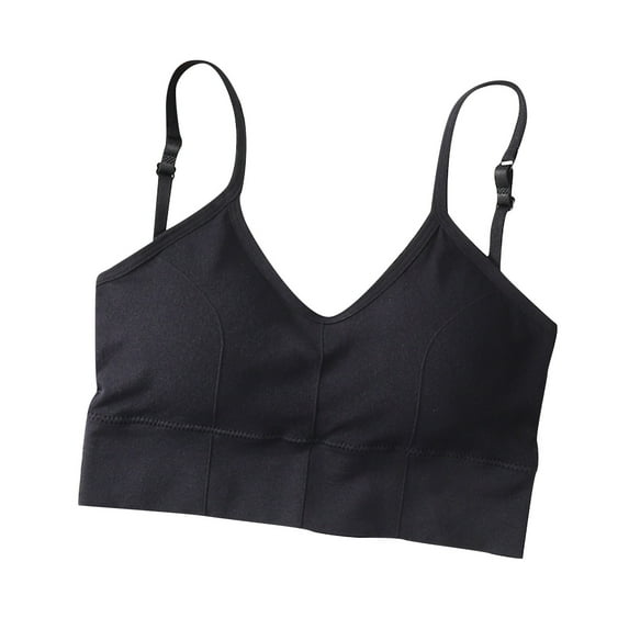 asdoklhq Bras for Women Womens Plus Size Clearance $5,Women's Bra Wire Free Underwear OnePiece Bra Everyday Underwear Wrap Chest without Steel Ring Bras