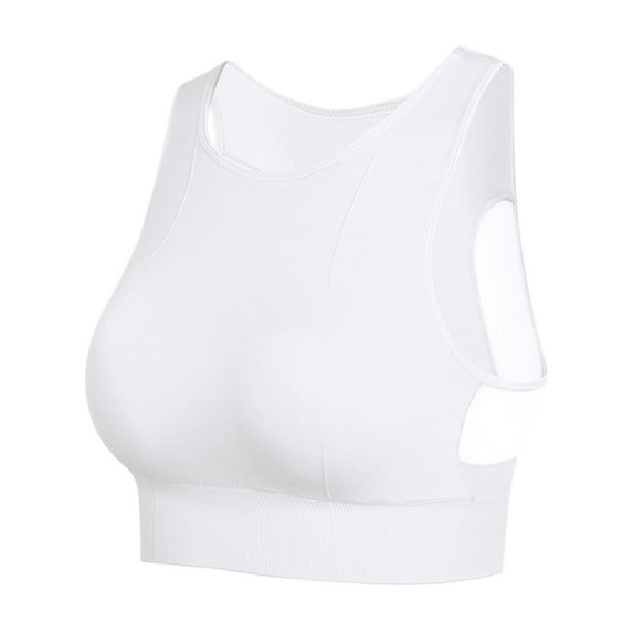 asdoklhq Bras for Women Womens Plus Size Clearance $5,Ladies Traceless Comfortable No Steel Ring Vest Breathable Gathering Sports Bra Woman Underwear