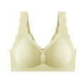 thumbnail image 1 of asdoklhq Bras for Women Womens Plus Size Clearance $5,Women Fashion Sports Lace Bra Wire Free Underwear One-Piece Bra Everyday Underwear, 1 of 8