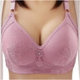 thumbnail image 1 of asdoklhq Bras for Women Womens Plus Size Clearance $5,Women's Bra Wire Free Underwear One-Piece Bra Everyday Underwear, 1 of 5