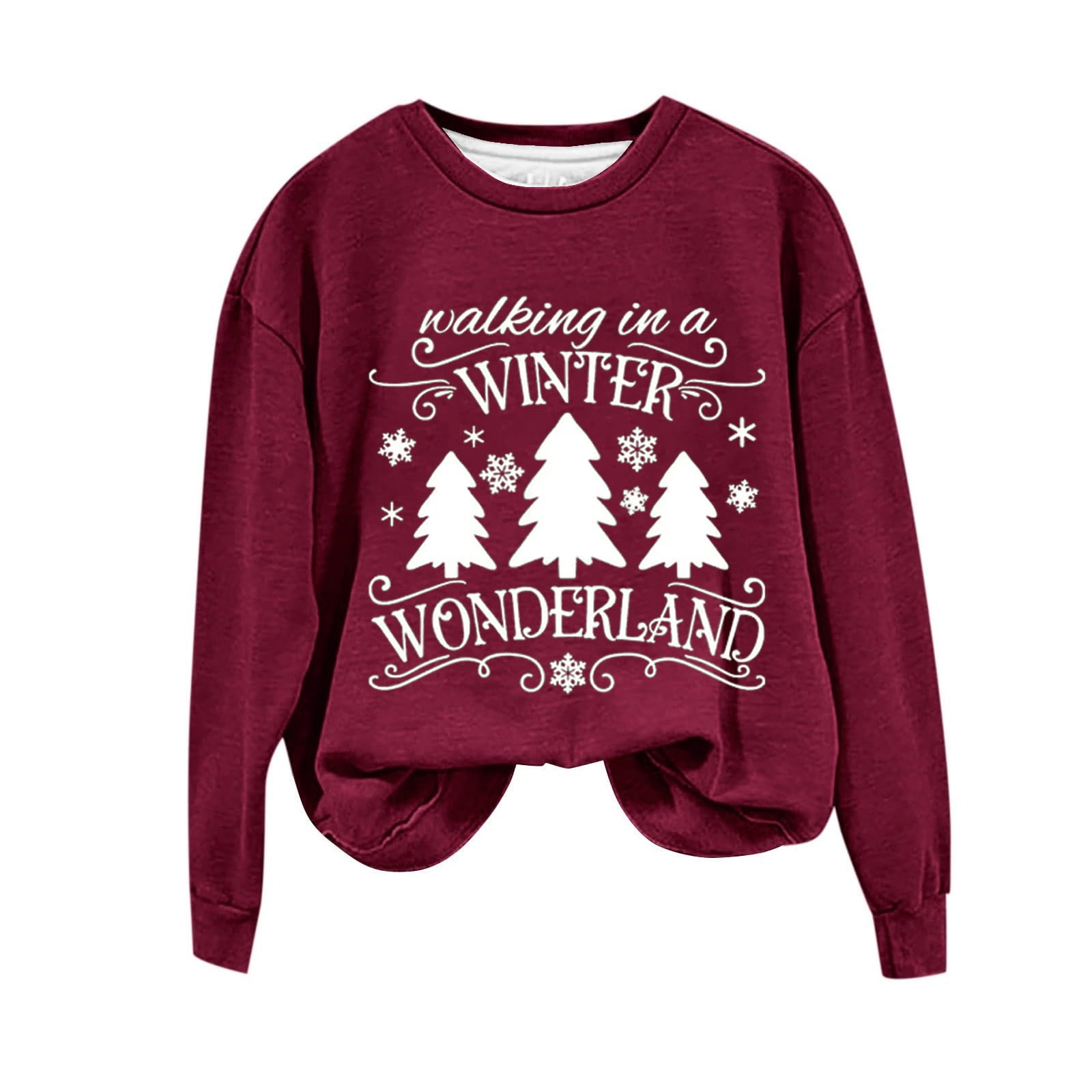 asdoklhq Christmas Clearance Clothing Under 5.00,Women's Christmas