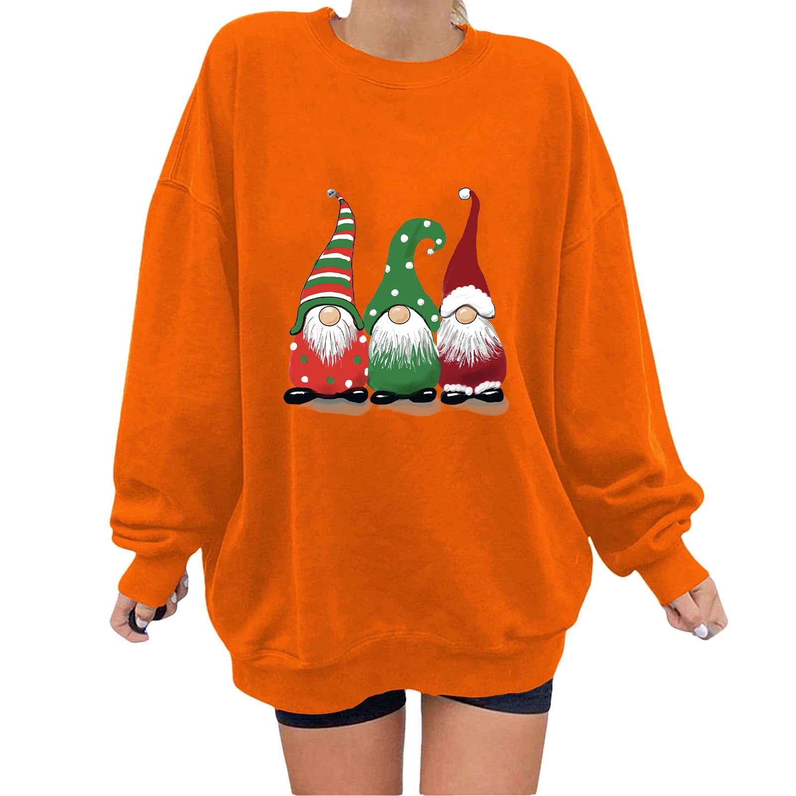 asdoklhq Clearance Plus Size Christmas Clothing,Women's Spring Autumn