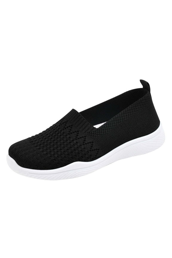 Clearance Women Shoes Under $10,Breathable Comfortable Casual Slip On Sneakers