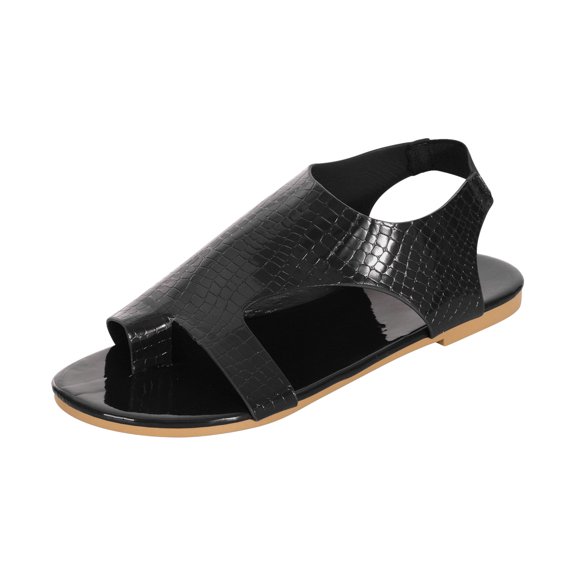 asdoklhq Women Shoes Under $10,Summer Ladies Shoes Flip Flops Casual Women's Sandals Roman Beach Sandals