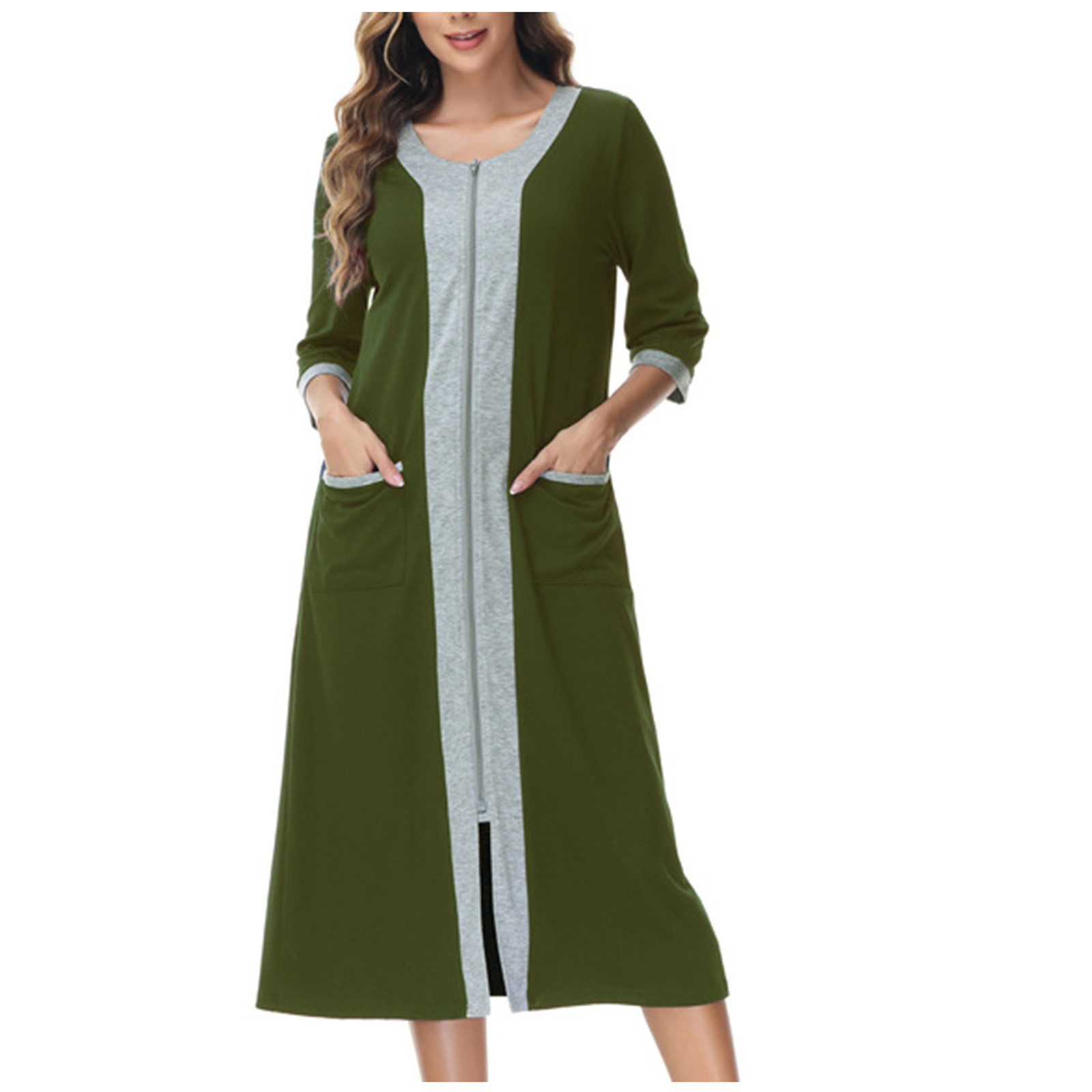 Asdoklhq Cocktail Dresses Women Wedding Dresses Bride Elegant Dresses Midi Dress Women S Winter Warm Nightgown Winter Nightdress Zip Pokets Loose Paj: Pros, Caveats, and Pricing
