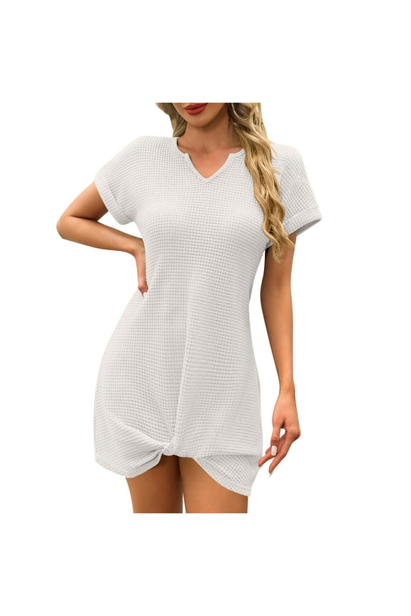 Dress Shirts for Women Beach Smock Hand Crochet Floral Patchwork Fringe Swimsuit with Beach Skirt Beige S