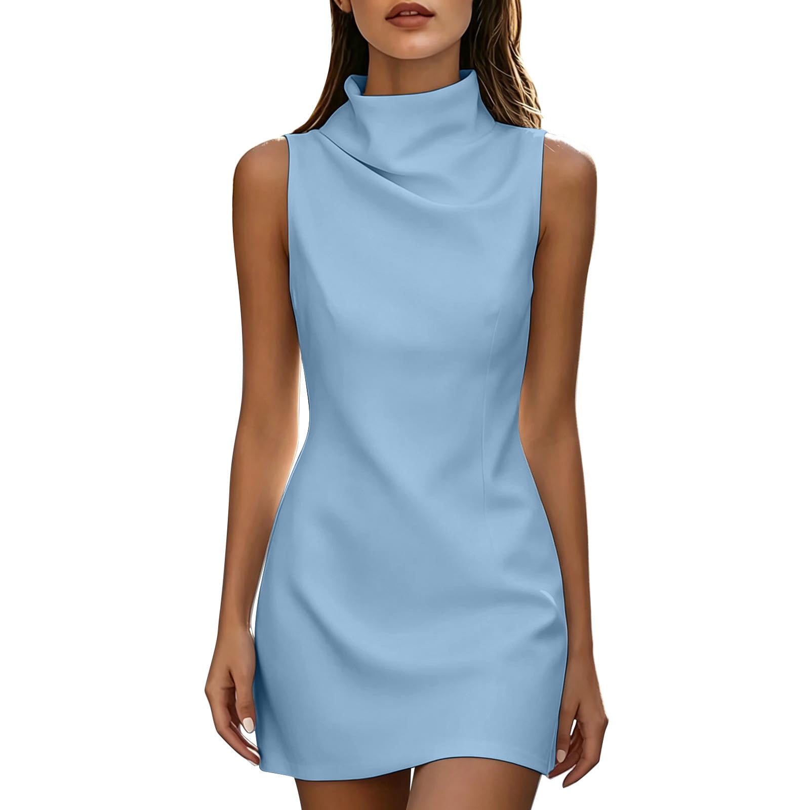 blue graduation dress midi asdoklhq Elegant High-Neck Midi Dress 2X female graduation outfit Royal Blue Two-piece Pantsuit Style:D031ABLACKMTJY pleated skirt that ends Outfit Inspo