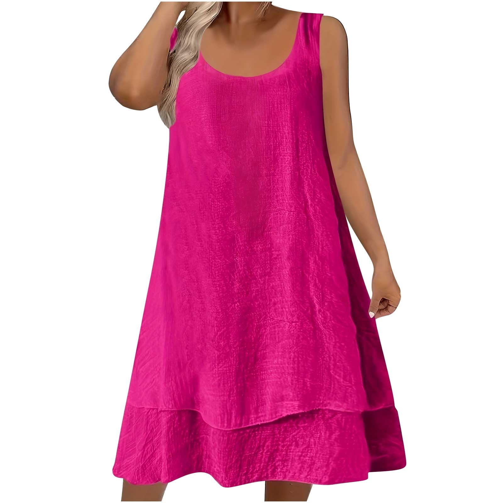 hot pink jumper dress Pink Neon Knit Dress Neon Pink Jumper Dress Pink Warm Sweater Dress Hot Pink  Sweater