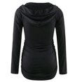 thumbnail image 1 of asdoklhq Maternity Clothes for Women,Maternity Hoodie Long Sleeves Shirt CasualVneck Top Pregnancy Sweatshirt Tunics, 1 of 4