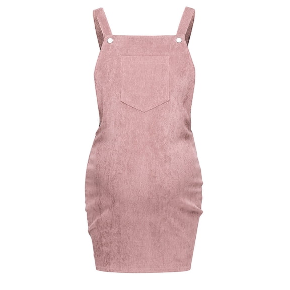 asdoklhq Maternity Clothes for Women,Pregnant Nursing Solid Breastfeeding Skirt Sleeveless Dress