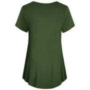 ASDOKLHQ Maternity Clothes for Women,Women Maternity Nursing Breastfeeding Pregnant Shirt Top Blouse