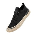 thumbnail image 1 of asdoklhq Men's Casual Shoes Wide Width On Clearance,Men's Canvas Casual Shoes Sneakers, 1 of 6
