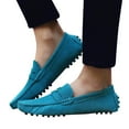 thumbnail image 1 of asdoklhq Men's Casual Shoes Wide Width On,Summer Men's Slip-On Peas Shoes Wild Suede Comfortable Casual Breathable Shoes, 1 of 8