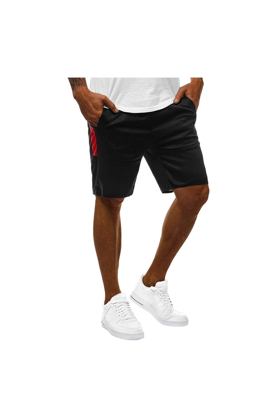 Mens Plus Casual Pants,Mens Spring Summer Casual Fitness Bodybuilding Pocket Sports Shorts Pants