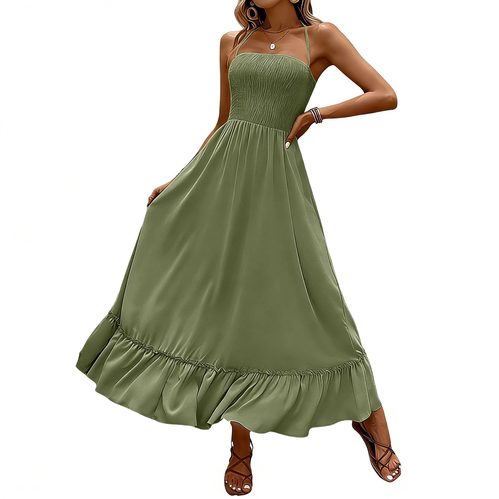 sleeve dress midi Blue Long Sleeve Midi Dress  FARM Rio
