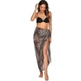 thumbnail image 1 of asdoklhq Plus Size Swimsuit Clearance Under $10,Women Chiffon Swimwear Pareo Scarf Beach Cover Up Wrap Kaftan Sarong, 1 of 4