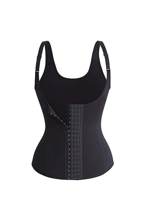 Pregnancy Shapewear Butt Lifter Women's Suspender Vest, Breast Iifting and Body Shaping Clothing, Sweatshirt, and Abdominal Tightening Clothing Black L