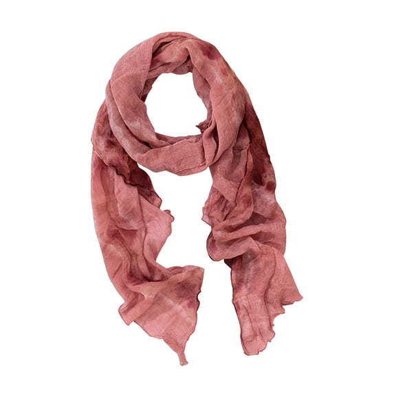 asdoklhq Scarf For Women's Ethnic Style Tie And Linen Scarf Women's Spring And Summer Linen Shawl Thin Scarf Neck Protection Versatile Scarf Red Free Size