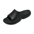 thumbnail image 1 of asdoklhq Slip On Shoes for Women,Summer Couple Women Men Slippers Casual Thick Bottomed Bathroom Bath Shoes, 1 of 5